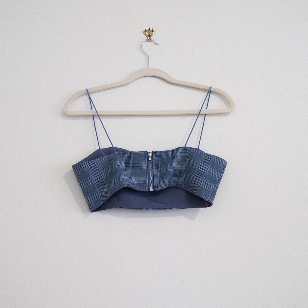 Tobi plaid crop top - Picture 3 of 5